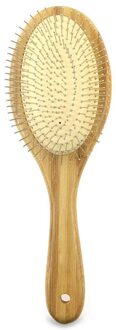 Arc Handvat Draagbare Bamboe Kam Massage Haarborstel Anti-Slip Zachte Kam Anti-Haaruitval Care Anti-Statische hair Styling Tool Kam