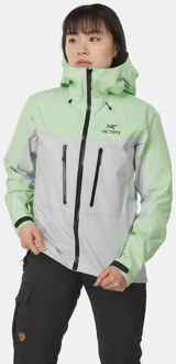 Arc'teryx Alpha Hardshell Jas Dames Groen - L
