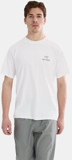 Arc'teryx Kragg Cotton Bird Word T-shirt Wit - M