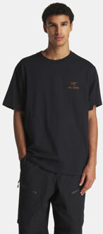 Arc'teryx Kragg Cotton Bird Word T-shirt Zwart - S