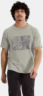 Arc'teryx Kragg Cotton Lithographic T-shirt Grijs - S