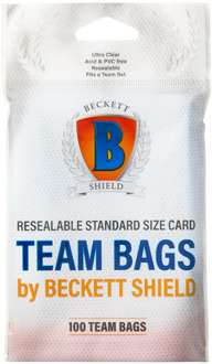 Arcane Tinmen Beckett Shield - Resealable Standard Team Bags Card Sleeves (100 stuks)
