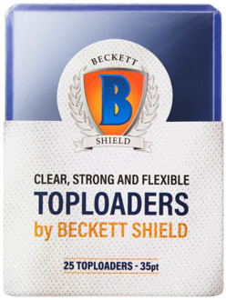 Arcane Tinmen Beckett Shield - Toploader 35PT (25 stuks)