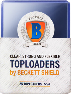 Arcane Tinmen Beckett Shield - Toploader 55PT (25 stuks)