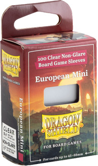Arcane Tinmen Dragon Shield Board Games Sleeves Non Glare - European Mini (45x68mm)