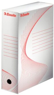 archiefdoos Boxy rug van 10 cm Rood