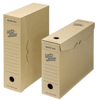 Archiefdoos Loeff Quick Box 3000 A4 335x240x80