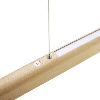 Arco LED hanglamp asteiche natur 130cm naturel essen eik
