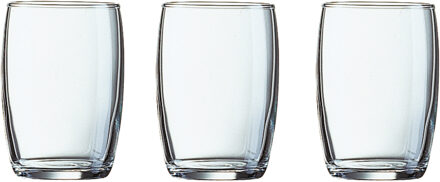 Arcoroc 18x Stuks waterglazen/drinkglazen  transparant 160 ml - Glazen - Drinkglas/waterglas/sapglas