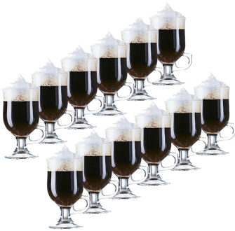 Arcoroc Irish Coffee glazen Opal transparant - 12x - 240 ml - Koffie glazen