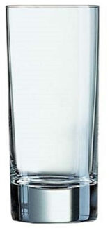 Arcoroc kleine longdrinkglazen - set 6x stuks - 220 ml - glas - transparant