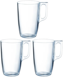 Arcoroc Theeglazen Ceylon - 18x - transparant glas - 6 x 10 cm - 400 ml