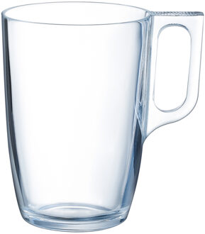 Arcoroc Theeglazen Ceylon - 6x - transparant glas - 6 x 10 cm - 400 ml