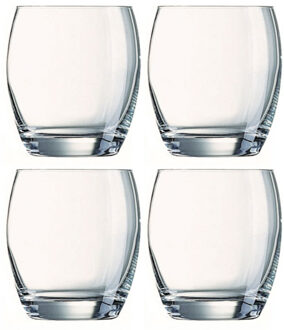 Arcoroc Whisky tumbler glazen - 12x - Malea serie - transparant - 300 ml