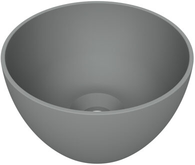 Arcqua Arqua Opbouw Waskom Olivia Rond 22x22x12CM Mat Grijs