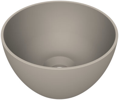 Arcqua Arqua Opbouw Waskom Olivia Rond 22x22x12CM Mat Klei