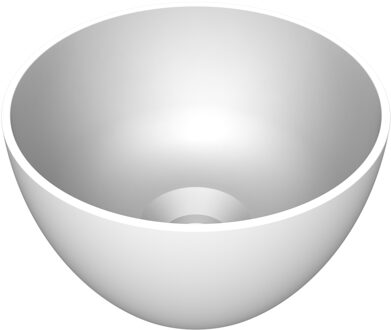 Arcqua Arqua Opbouw Waskom Olivia Rond 22x22x12CM Mat Wit