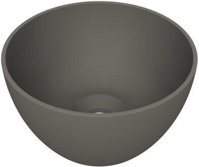 Arcqua Arqua Opbouw Waskom Olivia Rond 22x22x12CM Quartz Grijs