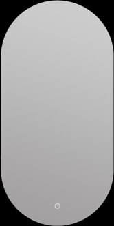 Arcqua Badkamerspiegel Arcqua 40x80 cm ovaal verticaal backlight LED