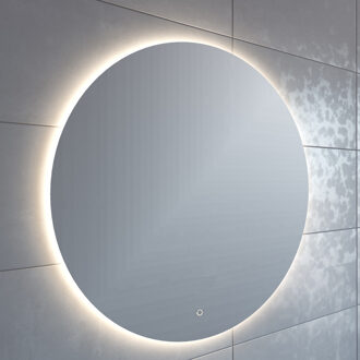 Arcqua Badkamerspiegel Arcqua Rond 60 cm Deluxe 2.0 LED Verlichting Warm White Glas