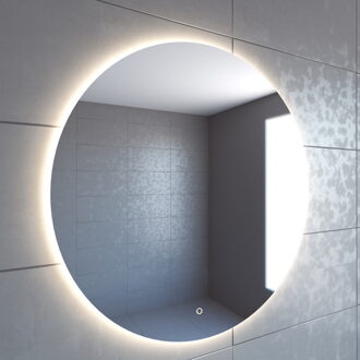 Arcqua Badkamerspiegel Rond Deluxe 2.0 LED Verlichting Warm White - 40 cm