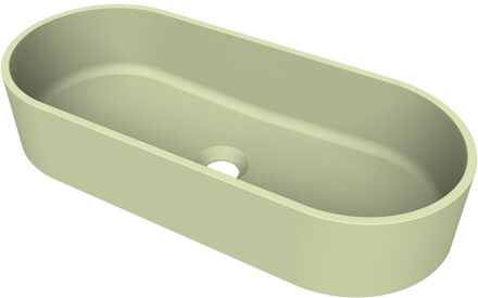 Arcqua Case Opbouw Waskom Ovaal 60x26 Mat Pastel Groen Arcqua