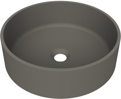 Arcqua Case Opbouw Waskom Rond 40 Mat Quartz Grijs Arcqua