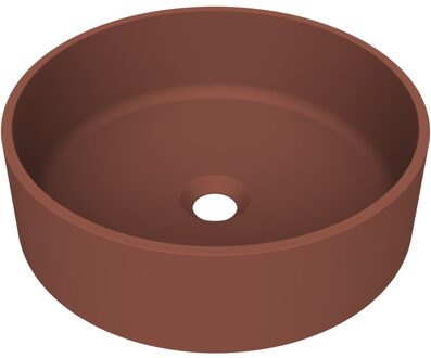 Arcqua Case Opbouw Waskom Rond 40 Mat Terracotta Arcqua