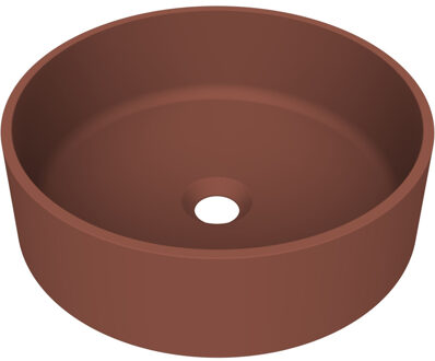 Arcqua Case Opbouw Waskom Rond 40 Mat Terracotta