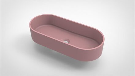 Arcqua Case waskom ovaal 60x26cm mat roze WAS404890 Roze mat