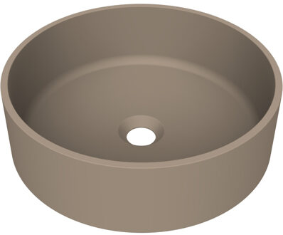 Arcqua Case waskom - rond - 40cm - mat truffel WAS807267 Truffel mat