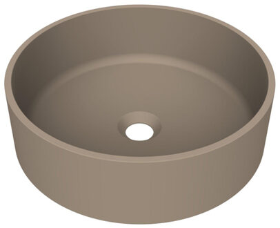 Arcqua Case waskom - rond - 40cm - mat truffel WAS807267 Truffel mat
