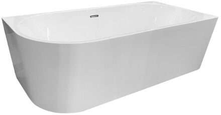 Arcqua Ligbad Arcqua Patia Back To Wall 170x80 Acryl Glans Wit Rechts