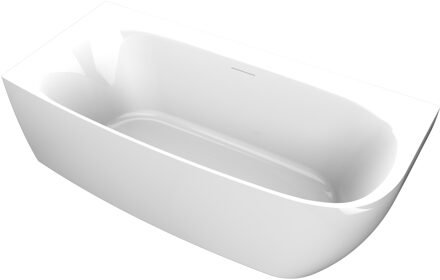 Arcqua Ligbad Arcqua Tira Back To Wall 170x80x58 Acryl Glans Wit Links