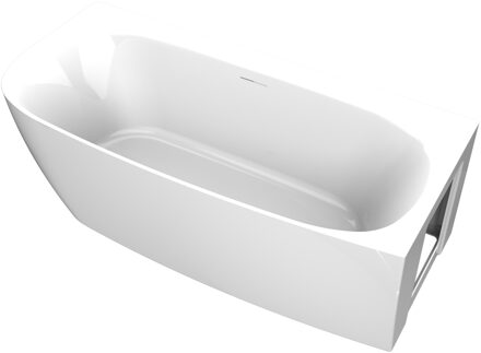 Arcqua Ligbad Arcqua Tira Back To Wall 170x80x58 Acryl Glans Wit Rechts