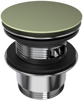 Arcqua Pop-up Waste Bad Arcqua 1 1/2 Met Overloop Mat Pastel Groen Arcqua