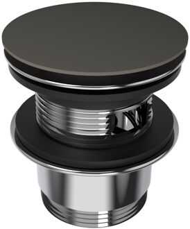 Arcqua Pop-up Waste Bad Arcqua 1 1/2 Met Overloop Mat Quartz Grijs