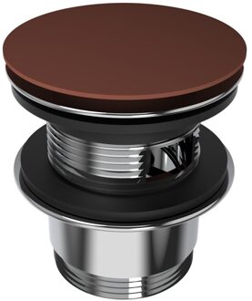 Arcqua Pop-up Waste Bad Arcqua 1 1/2 Met Overloop Mat Terracotta