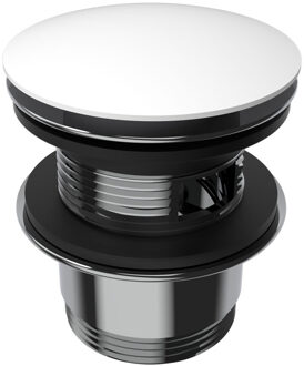 Arcqua Pop Up Waste Bad Arcqua 1 1/2 Met Overloop Mat Wit Arcqua