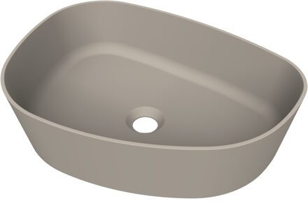 Arcqua Rocker Opbouw Waskom Organisch L 50x37 Mat Klei