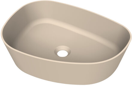 Arcqua Rocker Opbouw Waskom Organisch L 50x37 Mat Zand Arcqua