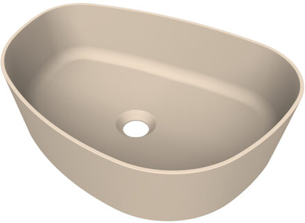 Arcqua Rocker Opbouw Waskom Organisch R 50x37 Mat Zand Arcqua