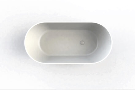 Arcqua Vrijstaand Bad Arcqua Cusco Cast Marble 155x75x55 cm Mat Wit