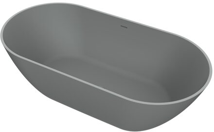 Arcqua Vrijstaand Ligbad Arcqua Cusco 165x85 Mat Grijs