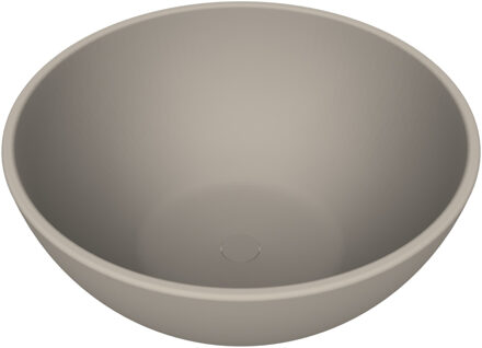 Arcqua Waskom Arcqua Prince Opbouw 38x14 cm Rond Mat Klei