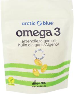 Arctic Blue Omega 3 - Algenolie DHA & EPA - 90 Capsules - Vegan - Voedingssupplement