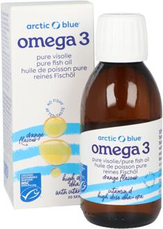 Arctic Blue Omega 3 - Pure arctische visolie met vitamine D - 150 ml