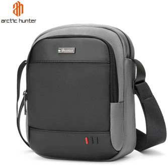ARCTIC HUNTER Casual Bussiness Crossbody Bags Shoulder Bags Waterproof Men's Sling Bag Messenger Bag Fit 8 Inch Ipad Male Bolsa