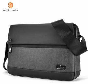 ARCTIC HUNTER Men's Messenger Shoulder Bag for Man Waterproof Single Pack Male Crossbody Bags Pouch Fit 11inch Ipad Sling Bag