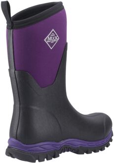 Arctic Sport II Mid Rubber Dames Zwarte/Acai Winter Halflange Laarzen
